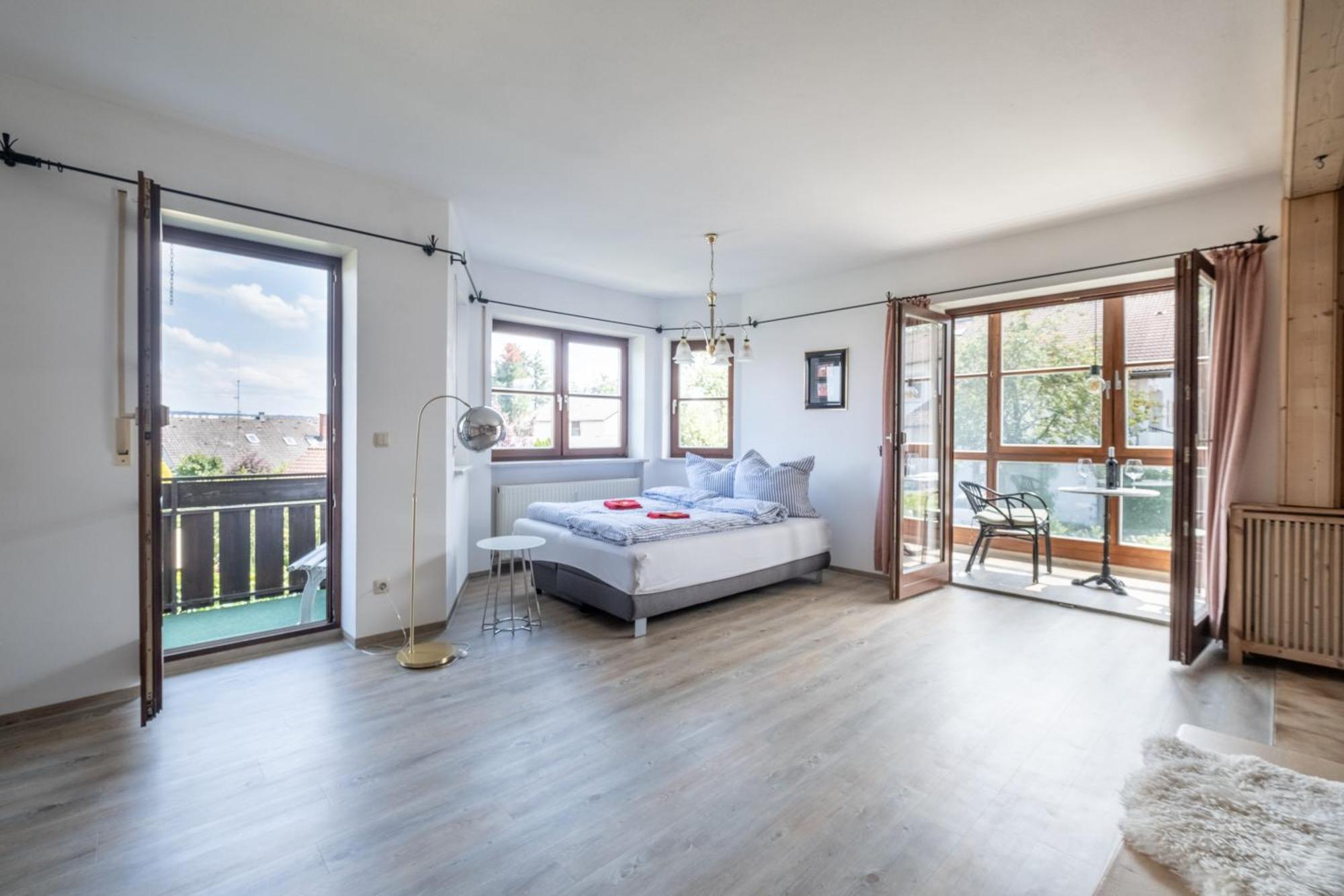 Gemuetliches Wohlfuehl-Apartment Mit Perfektem Seeblick Dießen am Ammersee Exteriér fotografie