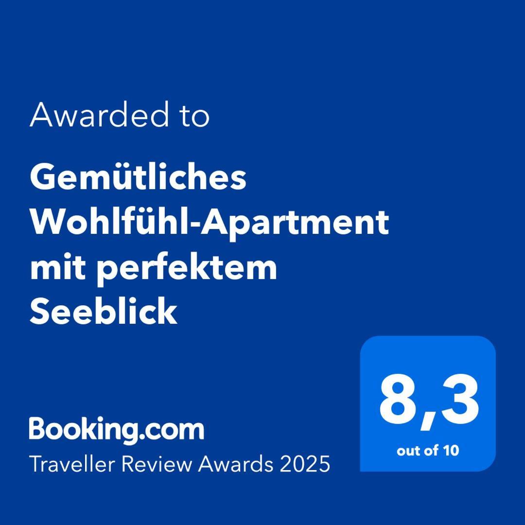 Gemuetliches Wohlfuehl-Apartment Mit Perfektem Seeblick Dießen am Ammersee Exteriér fotografie